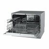 Edgestar 22" Wide 6 Place Setting Countertop Dishwasher, Silver DWP62SV